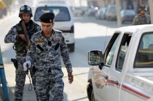 iraq police using detector